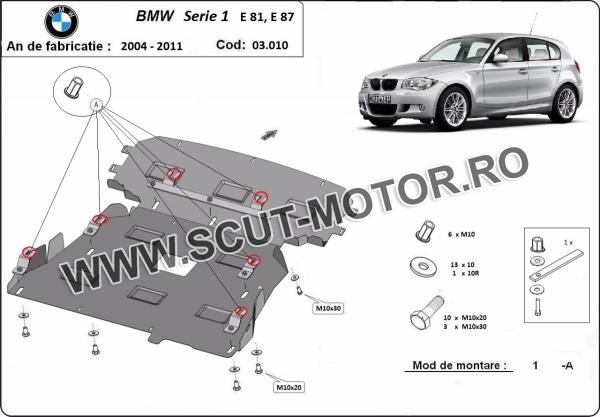Scut motor BMW Seria 1 E81;E87 3