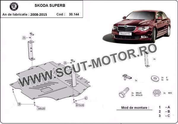 Scut motor Skoda Superb 3
