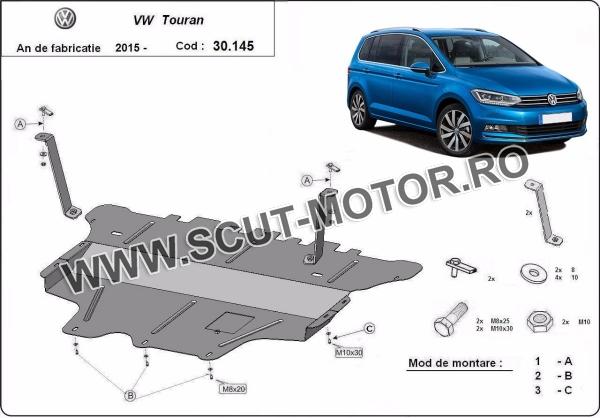 Scut motor Volkswagen Touran - cutie de viteză manuală 3