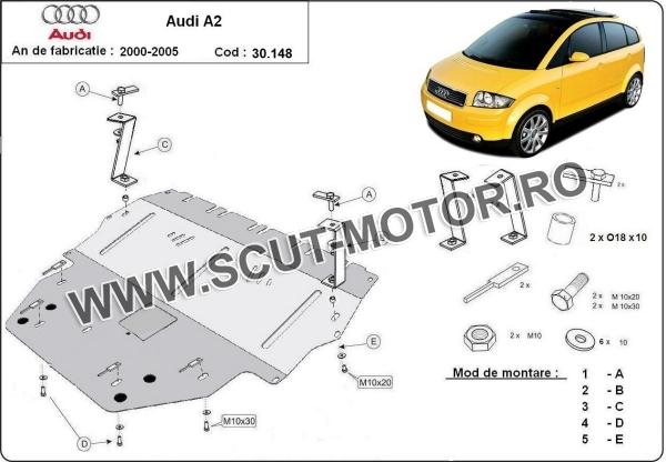 Scut motor Audi A2 3