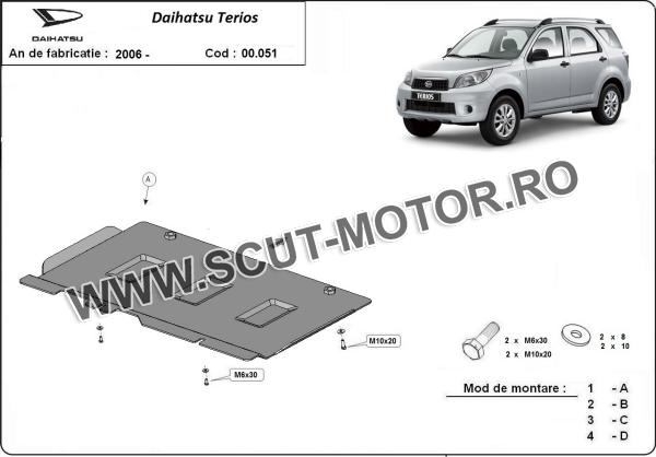 Scut cutie de viteză Daihatsu Terios 3