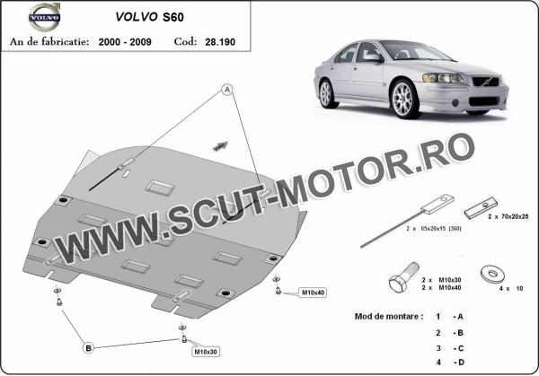 Scut motor Volvo S60 3