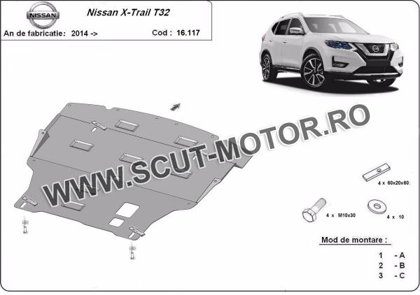 Scut motor Nissan X-Trail T32 3