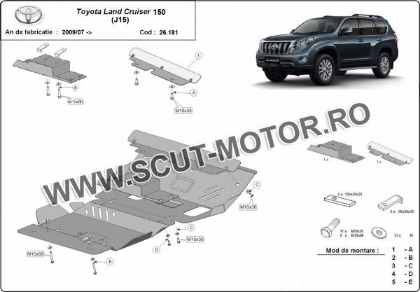 Scut motor Toyota Land Cruiser 150 3