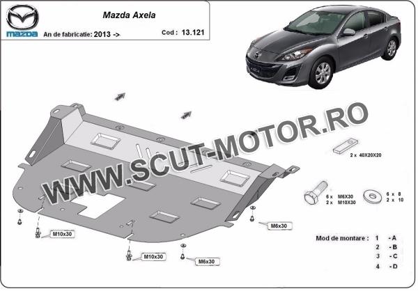 Scut motor Mazda Axela 3