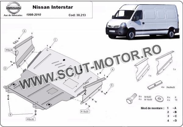 Scut motor Nissan Interstar 3