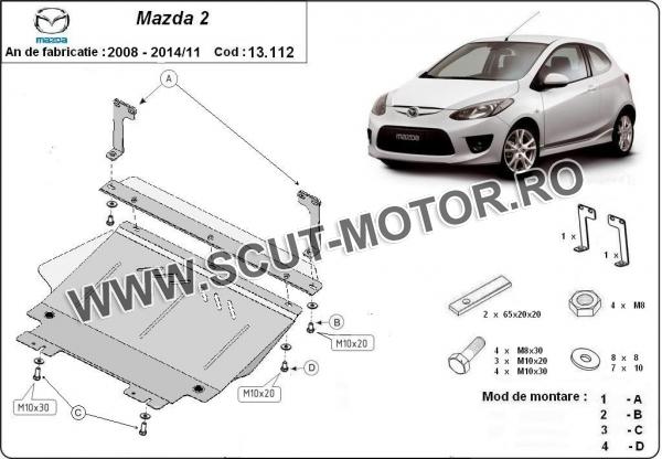 Scut motor Mazda 2 3