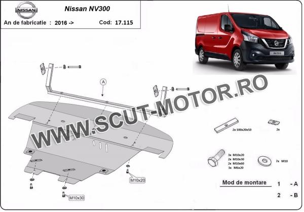 Scut motor Nissan NV300 3