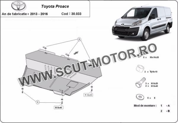 Scut motor Toyota Proace 3