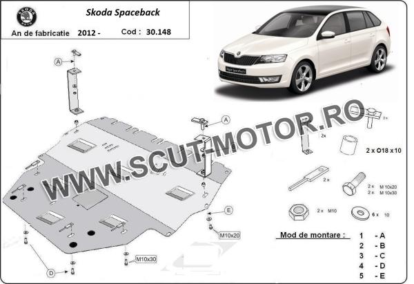 Scut motor Skoda Spaceback 3