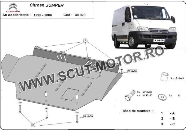 Scut motor Citroen Jumper 3