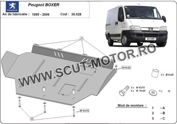 Scut motor Peugeot Boxer 3