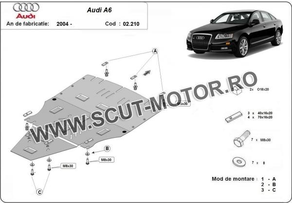 Scut motor Audi A6 3