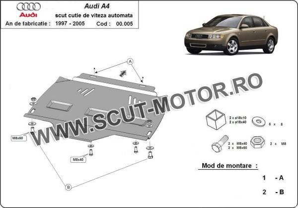 Scut cutie de viteză automată Audi A4 B6 3