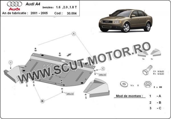 Scut motor Audi A4 B6 3