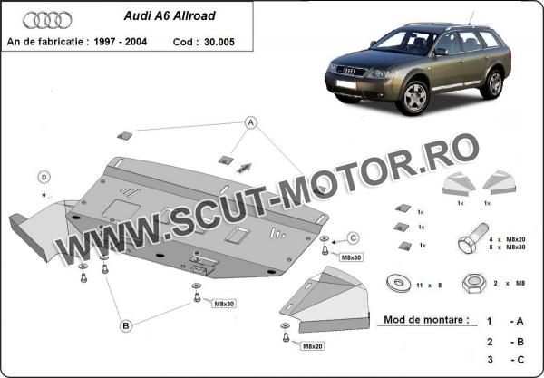 Scut motor Audi A6 Allroad 3