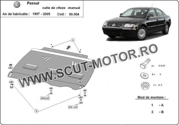 Scut cutie de viteză manuală  VW Passat B5, B5.5 3