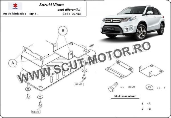Scut diferențial Suzuki Vitara 3