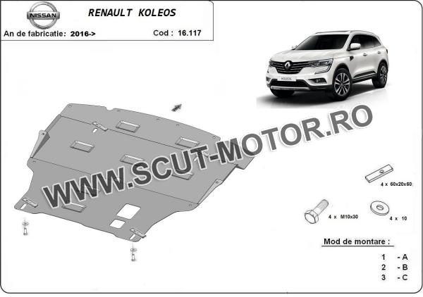 Scut motor Renault Koleos 3