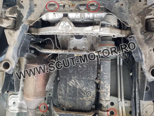 Scut metalic cutie de viteză și reductor Mercedes Vito W639, varianta 4x4 automată 4