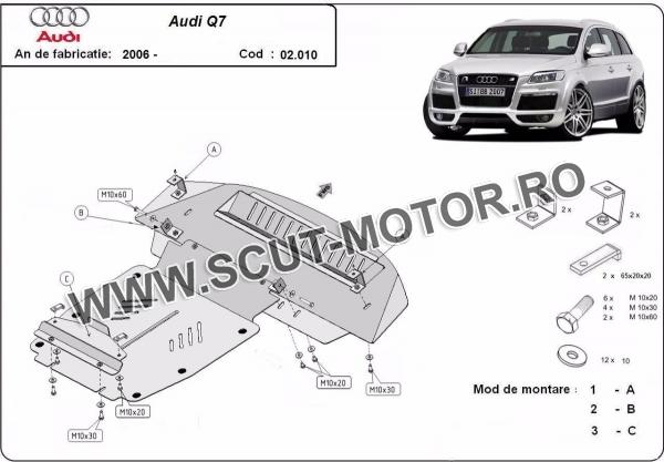 Scut motor Audi Q7 S-Line 3