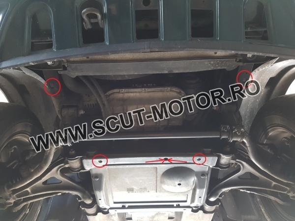 Scut cutie de viteză si reductor Mercedes ML W163 4