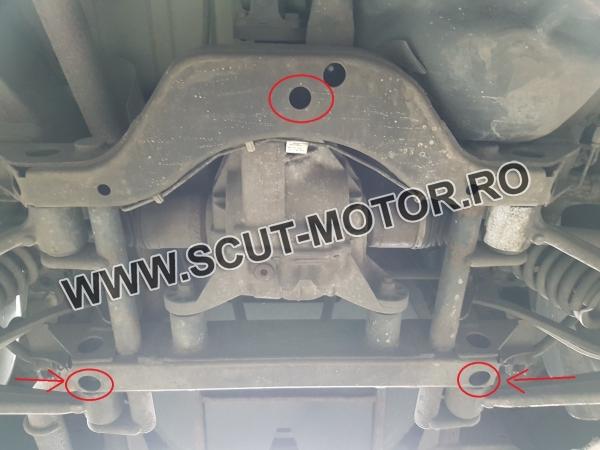 Scut diferențial spate Mercedes ML W163 5