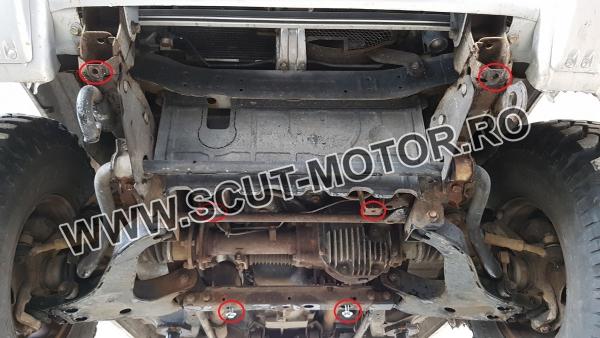 Scut motor și radiator Mitsubishi Pajero 3 (V60, V70) 5