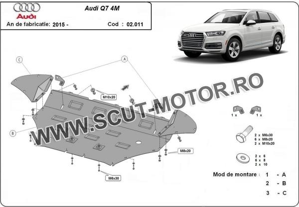 Scut motor Audi Q7 3