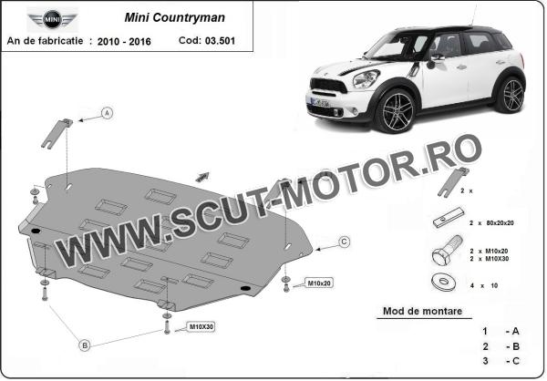 Scut motor Mini Countryman 3