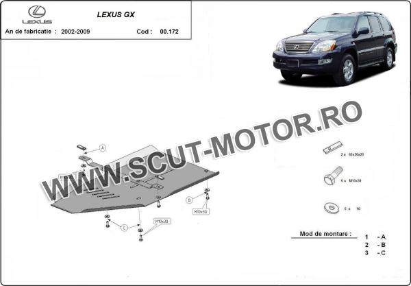 Scut cutie de viteză Lexus GX 3