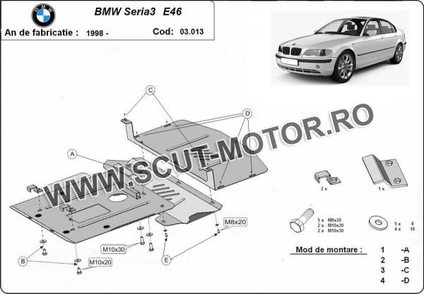 Scut motor BMW Seria 3 E46 - Benzină 3