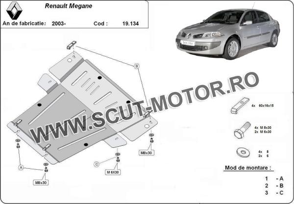 Scut motor Renault Megane 2 3