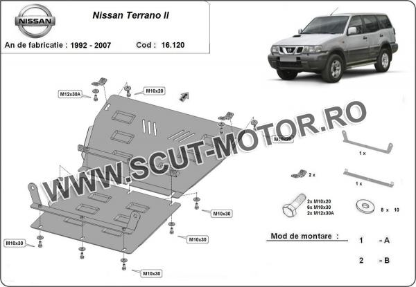 Scut motor Nissan Terrano II  3