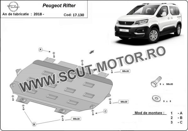 Scut motor Peugeot Rifter 3
