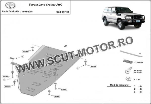 Scut cutie de viteză Toyota Land Cruiser  J100 3