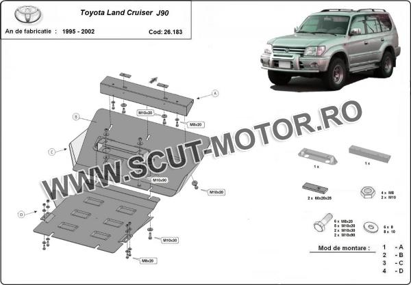 Scut motor Toyota Land Cruiser J90 3