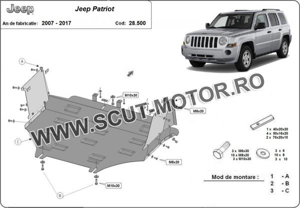 Scut motor Jeep Patriot 3