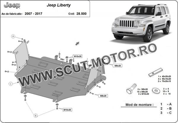 Scut motor Jeep Liberty 3