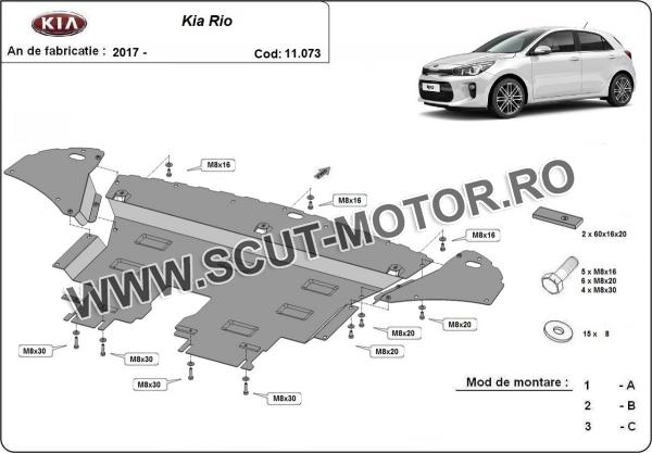 Scut motor Kia Rio 4 3