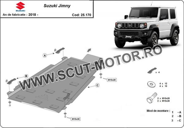 Scut reductor/cutie transfer Suzuki Jimny 3