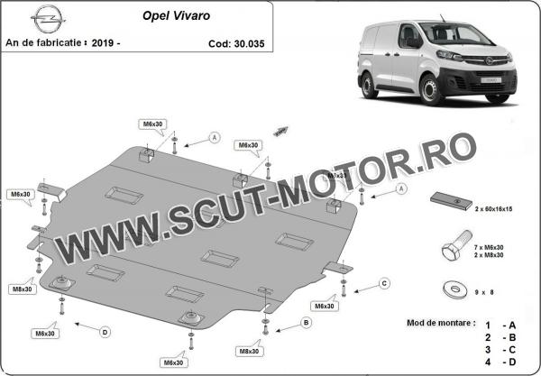 Scut Motor Opel Vivaro  3