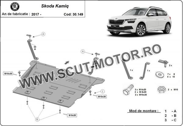 Scut Motor Skoda Kamiq 3