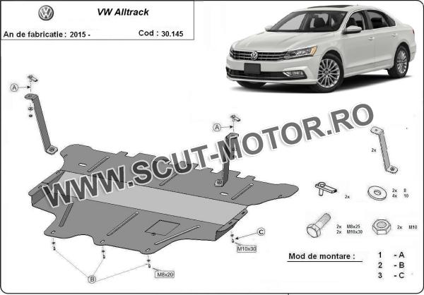 Scut motor Volkswagen Passat Alltrack- cutie de viteză manuală 3
