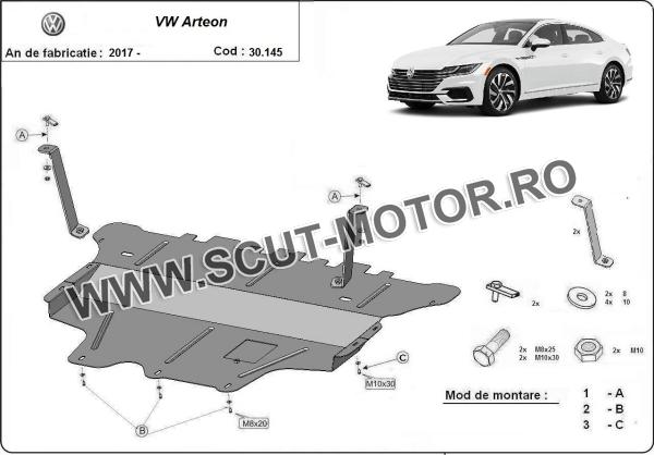 Scut motor Volkswagen Arteon - cutia de viteza manuala 3