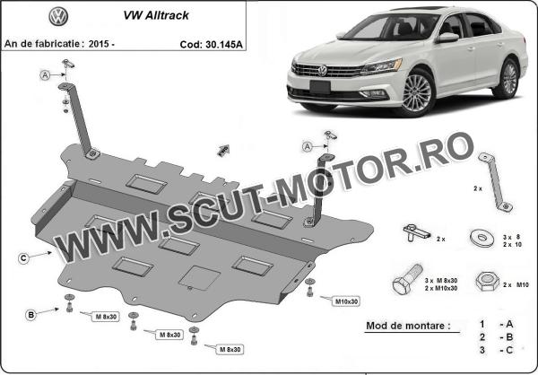 Scut motor Volkswagen Passat Alltrack - cutie de viteză automată 3