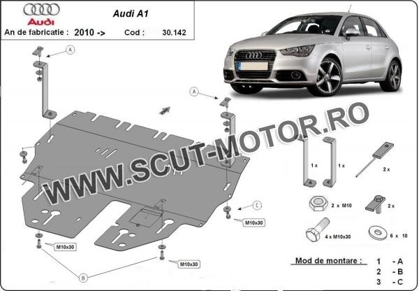 Scut motor Audi A1 3