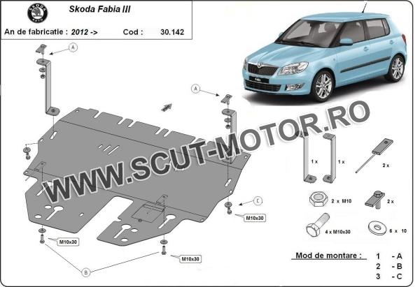 Scut motor Skoda Fabia 3 - Benzina 3