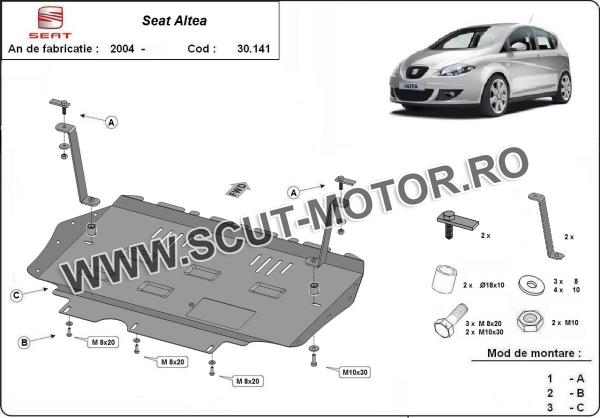 Scut motor Seat Altea 3
