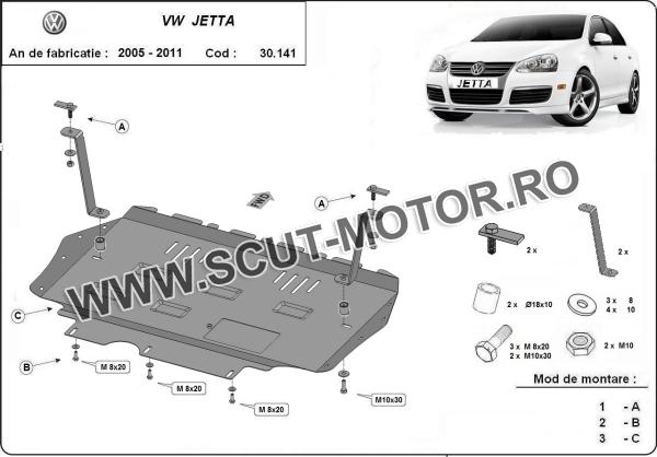 Scut motor VW Jetta 3
